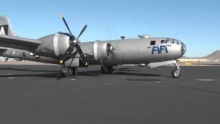 B29 FIFI Engine Start Takeoff Landing  CAF DeerValley