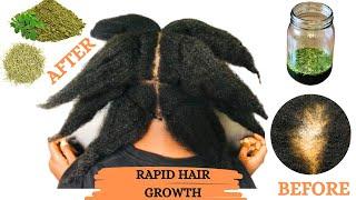 I USED MORINGA AND ROSEMARY ON MY HAIR AND NOW MY HAIR WON’T STOP GROWING . RAPID HAIR GROWTH