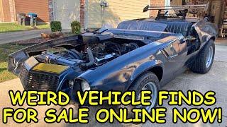 Weird Vehicles Wednesday! The Oddest Vehicles for Sale Online Now, Links Below to the Actual Ads