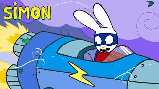 Super Rabbit Mega Spaceships | Simon Super Rabbit  | Full Videos | Cartoons for Kids