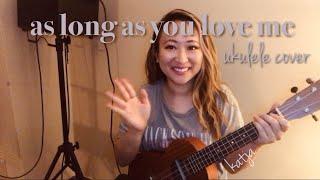 AS LONG AS YOU LOVE ME by @backstreetboys (ukulele cover)