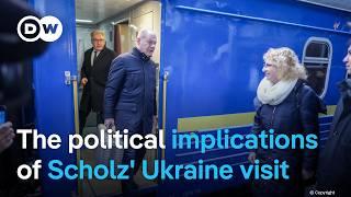 Breaking: Germany's Scholz visits Ukraine, announces €650 million arms package | DW News