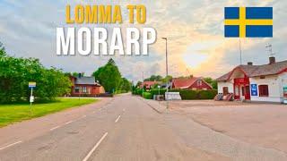 Driving in Sweden  from Lomma to Mörarp in June 2024