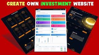 How to start your own HYIP investment Website platform