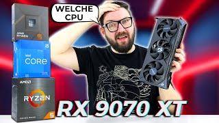 I tested the RX 9070 XT with 3 budget bestseller CPUs