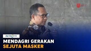 Mendagri dan Bupati Kuningan Luncurkan Gerakan Sejuta Masker