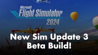 Microsoft Flight Simulator 2024 | Next SU3 Beta Build is here!