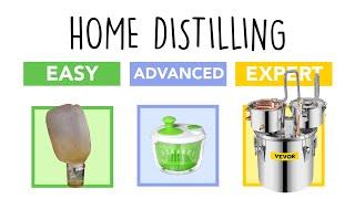 Distilling at home: Three ways to make high ABV spirits