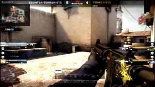 CS:GO 1v4 M4A1 Headshot Clutch