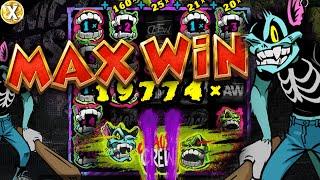  First 20,000x MAX WIN On Chaos Crew 2!  EPIC Big WIN New Online Slot - Hacksaw Gaming