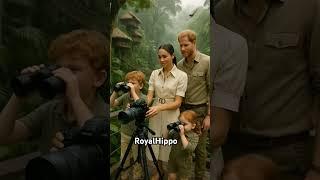 Prince Harry and kids in a tree house #tree #treehouse #cute #fun #happy #family #tree #beautiful