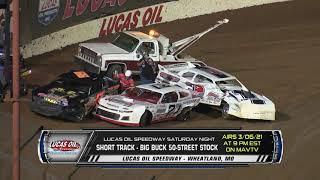 Lucas Oil Speedway Saturday Night Short Track Racing on MAVTV