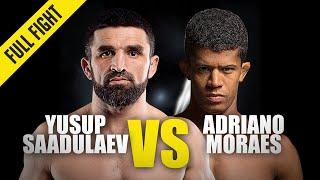 Yusup Saadulaev vs. Adriano Moraes | ONE Championship Full Fight | November 2013