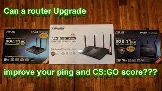 Can a "router upgrade" improve your gaming score ???