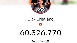 Cristiano Ronaldo 70 m subscribers Live