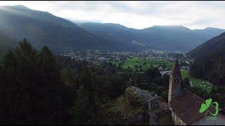 Una passeggiata in Trentino Drone 4k footage