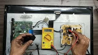 How To Fix Samsung LED TV No Standby Light But Power Supply ok