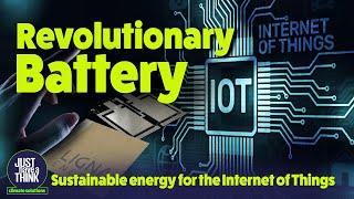 Revolutionary new sustainable battery technology!