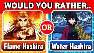 Would You Rather...? DEMON SLAYER: Kimetsu No Yaiba Edition!  Demon Slayer Quiz