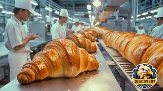 How MILLIONS of CROISSANTS Are Made  How It's Made | Captain Discovery