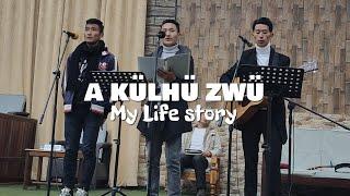 A KÜLHÜ ZWÜ- My life story) cover song.CYE service at TBC. Performed by trio-seta& suhrhokhwuyi.