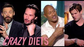 Celebrity Body Transformations  Insane Diets & Fitness plans  Pain and Gain (STARS REVEAL)