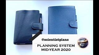 Planning system mid-year 2020: Personal Rings and Hobonichi Cousin