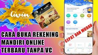 Cara Buka Rekening Mandiri Online terbaru cepat dan mudah