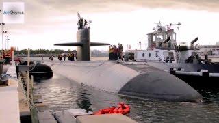 Submarine USS La Jolla (SSN-701) Departure From Pearl Harbor For The Last Time