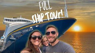 Carnival Venezia 2024 FULL Ship Tour w/commentary!