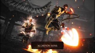 MK1 Online - Scorpion/Shujinko Matches vs. Baraka and Li Mei