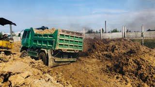 2.5Ton Dump Truck Get Stuck ,Loading Fail