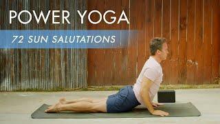 Sun Salutation Yoga: 30 Min Power Flow with 72 Sun Salutations for Strength & Clarity