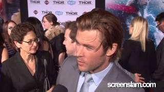 Thor: The Dark World: Chris Hemsworth Exclusive Premiere Interview | ScreenSlam