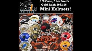 Ebay Gold Rush S6 Mini Helmets 2 box break!