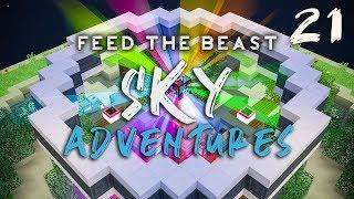 FTB Sky Adventures Ep. 21 Rainbow Generator Automation