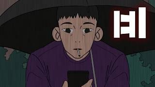 [공포툰] 담배 피우다 비 오는 날 생긴 트라우마