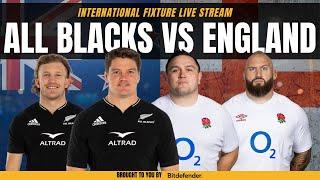 ALL BLACKS VS ENGLAND LIVE | New Zealand vs England Live Commentary & Watchalong