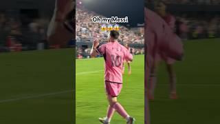 POV: Messi HAT TRICK complete! 