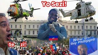 23 Nov...Prezidan Guy Philippe Pale..Palè Nasyonal??.Bato de Gè Etazini Anvayi Lanmè Ayiti.Abinader