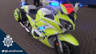 Behind The Scenes: Match Day Motorbikes - Leicestershire Police