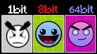 New Custom Geometry Dash Lobotomies v16, but everytime with more bits