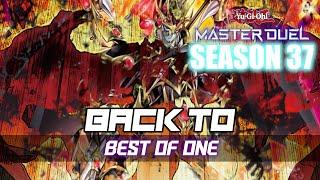 Yugioh Master Duel | Season 37 |  Master 3 | Back to Best of ones | Nintendo Pro controller 