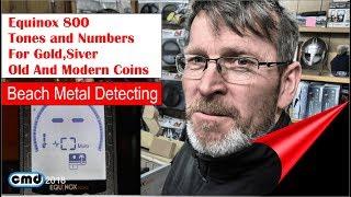 Minelab Equinox 800, GOLD Silver and Coins tones beach metal detecting, what you need to know