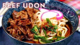 How To Make Beef Udon Soup - Beef Udon Soup Easy Recipe