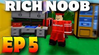 RICH NOOB STARTS FRESH NEW ISLAND - EP 5 | ROBLOX SkyBlock [TRADING]