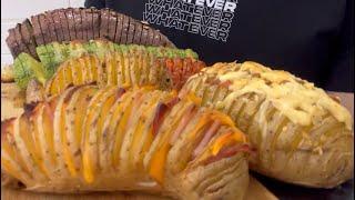 PAPAS HASSELBACK  #shorts