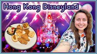 First Evening in HONG KONG DISNEYLAND  | Explorer's Club & MOMENTOUS Fireworks AMAZING View! 2024