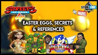 Streets Of Rage 4 - Easter Eggs, Secrets & References [SoR4]