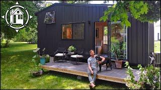 Modern Tiny Home w/ gorgeous wood interior is stunning!